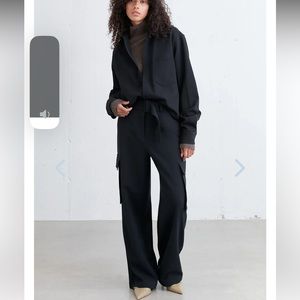 OAK + FORT Brand New Cargo Dress Pant Size 8